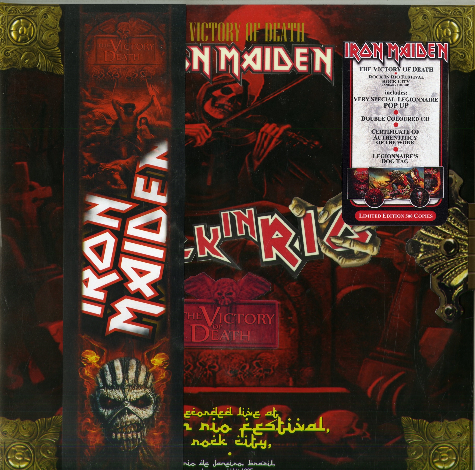 Iron Maiden - The Victory Of Death (luxury Edt. + Pop Up) - 2 Vinili