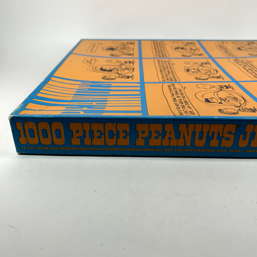 Vintage 1970 Peanuts Comic Strip Giant Family Jigsaw Puzzle 1000 Piece Complete - Picture 20 of 21