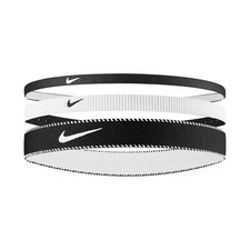 Nike Flex Classic MW Bandeaux 3PK Diverses Largeurs �lastiques Pour Cheveux W/B
