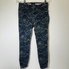 Anthropologie Pilcro And The Letterpress Corduroy High Rise Skinny Pants Size 28