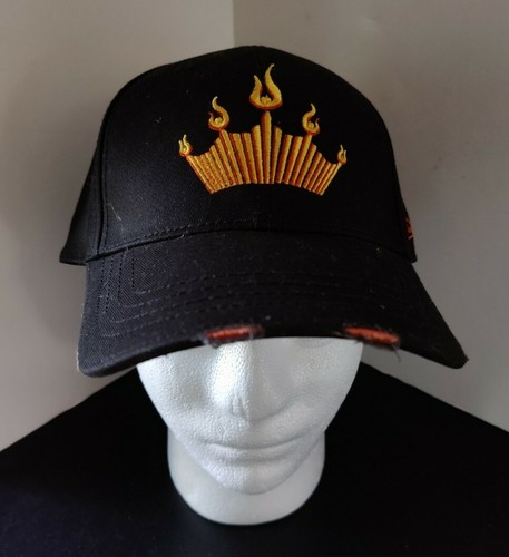 Budweiser Hat Black King Of Beers Crown 