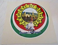 adesivo originale anni 90 - VESPA CLUB RAGUSA VESPISTI DI COMISO