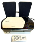 ⭐Jvc Mini Shelf Stereo Cd Am/Fm Aux Mp3 Playback W/2 Speakers"Tested" Ca-Uxn1W ⭐
