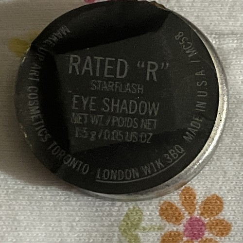 MAC RATED R “R” Starflash LE Eye Shadow De-Pot Pro Palette Pan Refill Rare Green - Picture 4 of 5