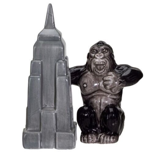 PT EMPIRE STATE BUILDING W/KING KONG SALT & PEPPER SHAKERS | eBay