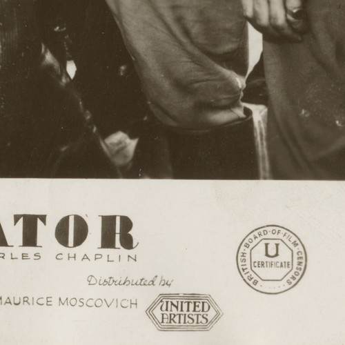 Charlie Chaplin, Il grande dittatore: la scena sospesa - Foto vintage UK 1941 - Foto 3 di 4