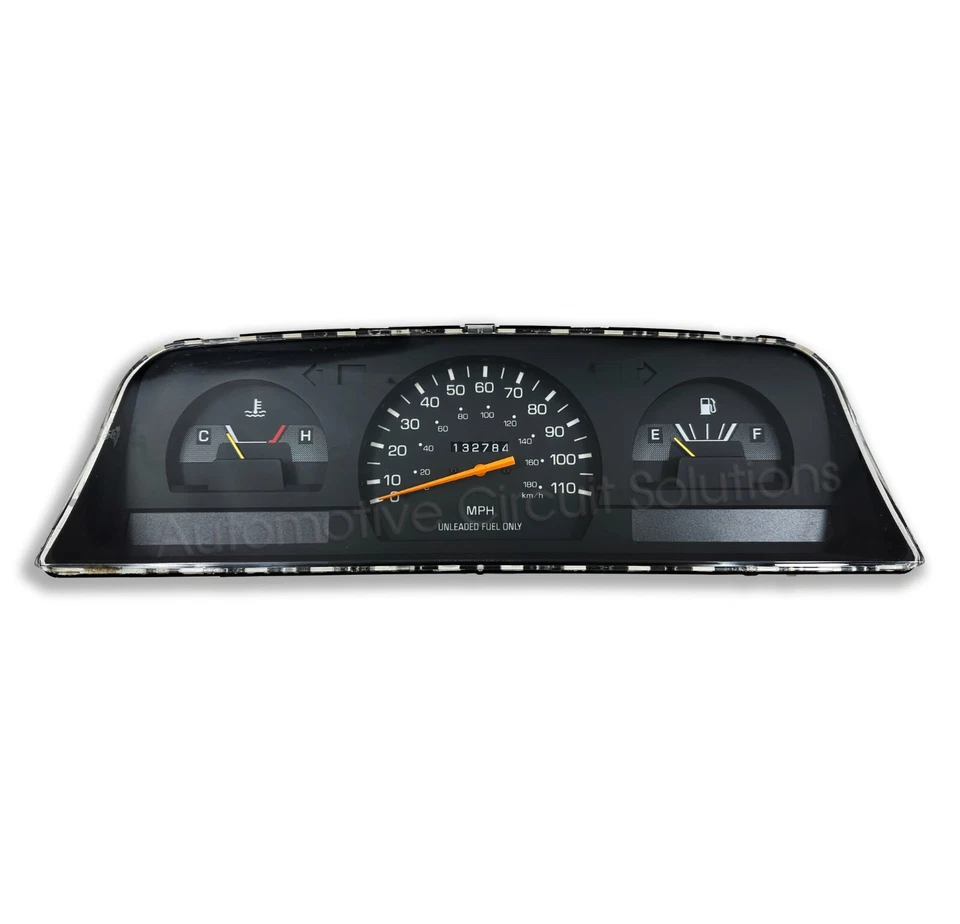 Cuadro de instrumentos de tablero de camioneta Toyota 1992-1995 pantalla *SERVICIO DE REPARACIÓN* Foto 3 de 4