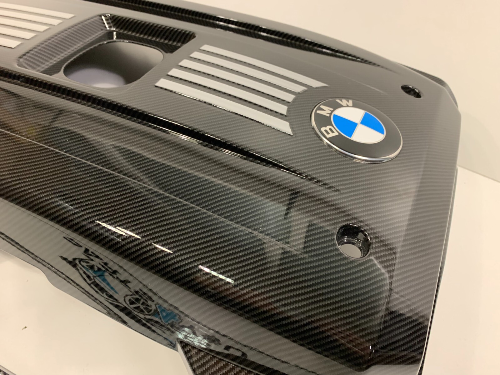 BMW N52 Engine Cover E82 E88 E90 E92 E93 Carbon 11127575031 7575031 eBay