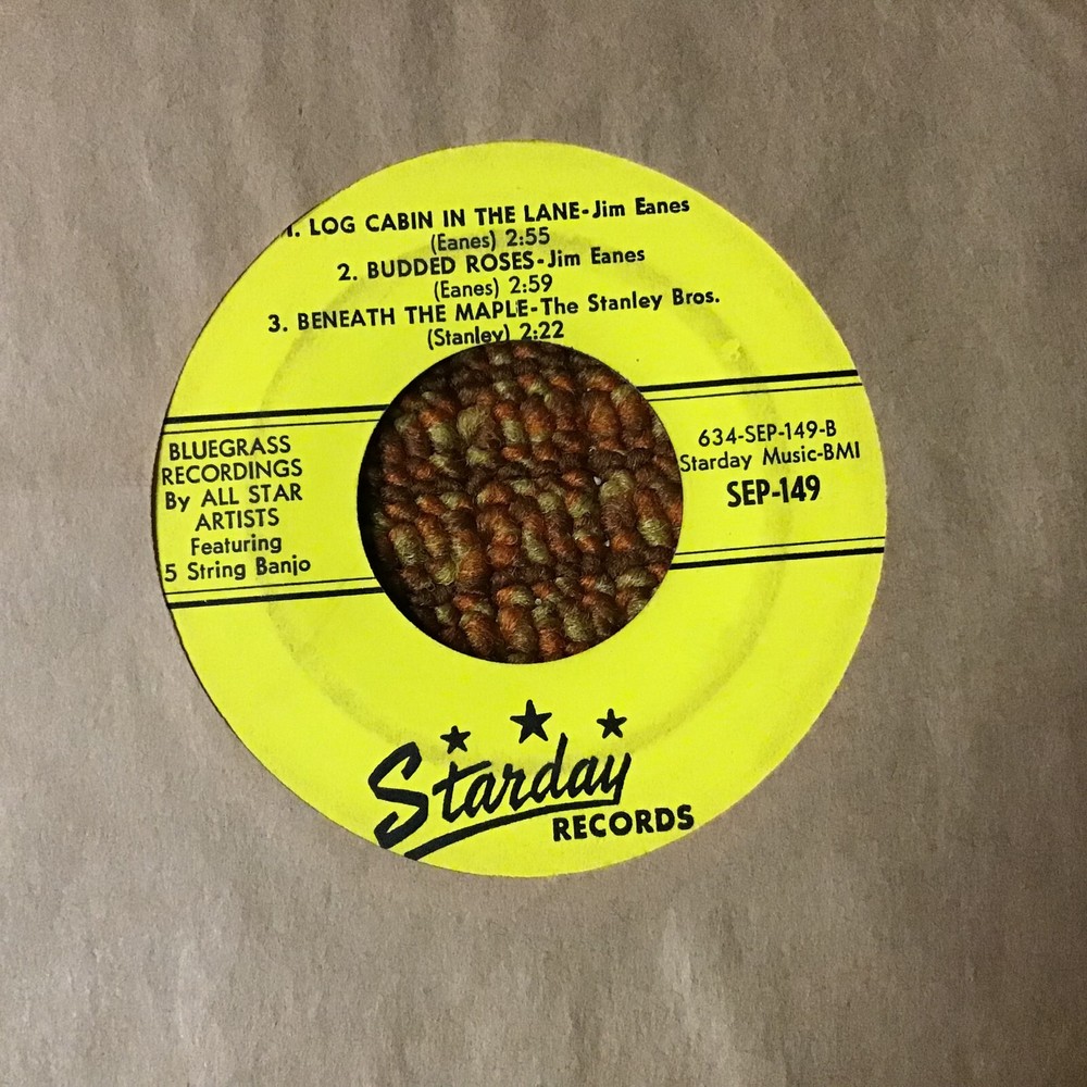 45 RPM Lonnie Irving STARDAY EP 149 Pinball Machine + 5 VG+