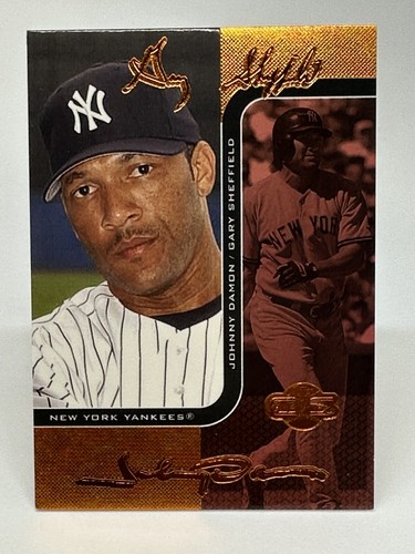 2006 (YANKEES) Topps Co-Signers Changing Faces Gold #11C Sheffield/Johnny Damon - Bild 1 von 2