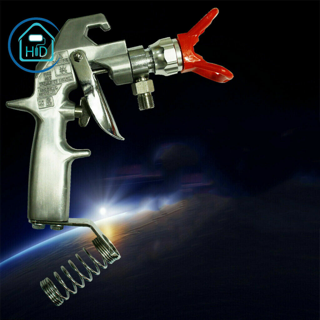 5000 PSI Silver Flex Plus Airless Spray Gun 248157 with Guard 248