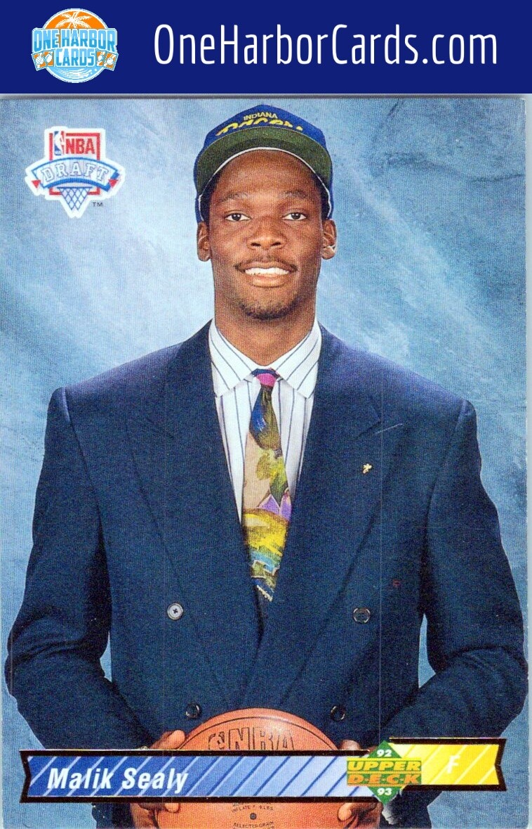 1992 Upper Deck Indiana Pacers Basketball Card #177 Malik Sealy | eBay