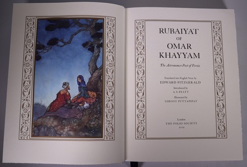 2009 Rubaiyat Omar Khayyam Astronomer Poet SIGNED by Illustrator Folio Society - Picture 12 of 24