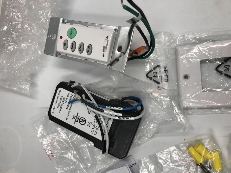 Concord Fans PD-009 Intelligent Remote Hard Wired Wall Multifamily Applications, - Image 3 of 3