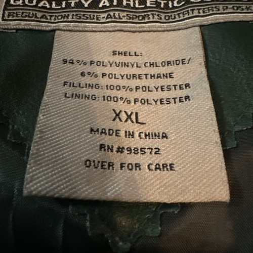 Vintage Steve and Barrys Mexico Pleather Bomber Embroided Jacket Size XXL~NICE - Picture 21 of 24
