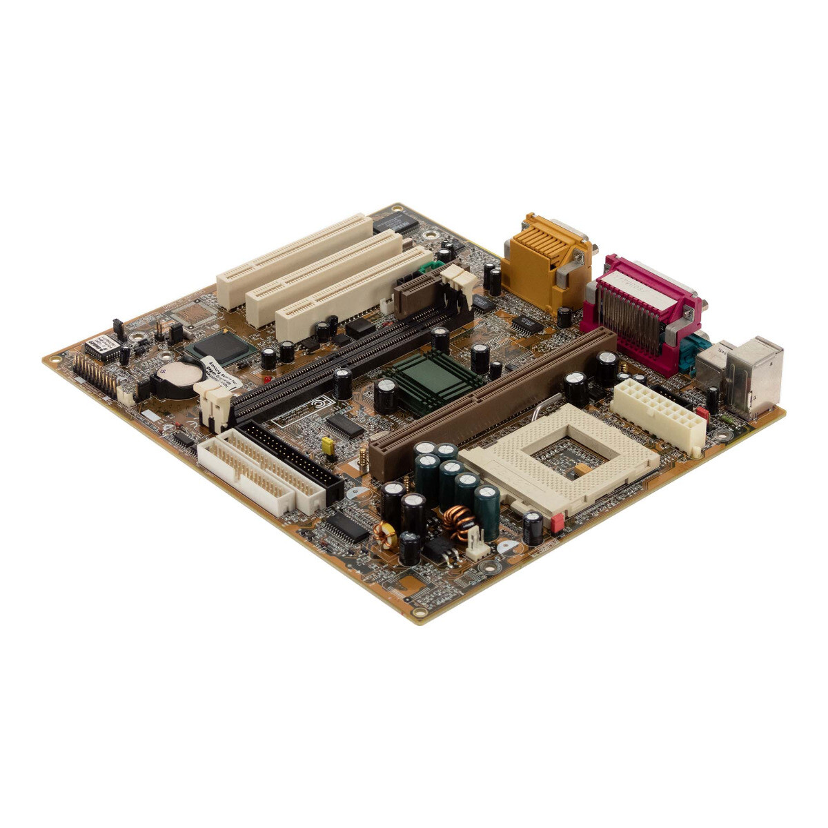 Motherboard mATX BIOSTAR M6TWG SOCKET 370 SLOT SDRAM PCI AMR