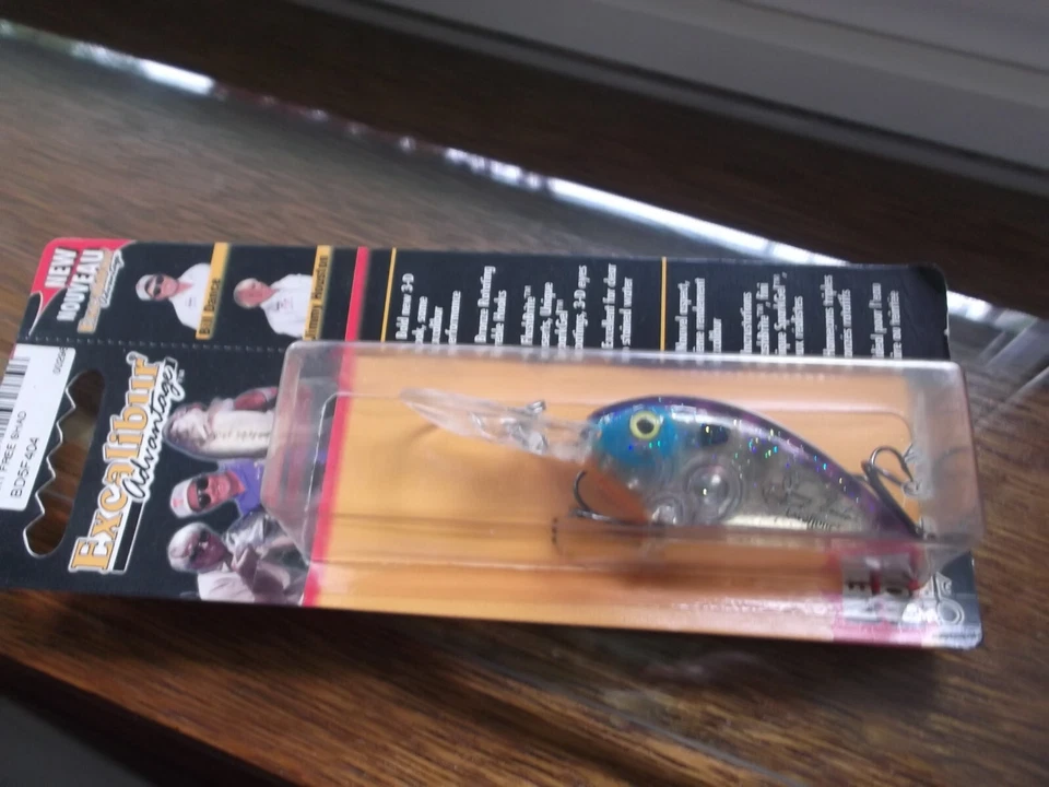 Advantage Excalibur Jimmy Houston sábalo libre de grasa, dedos, BD5F, #404, Bluegill Foto 2 de 4