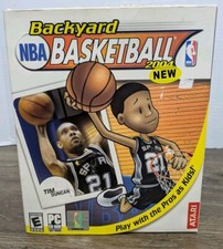 Backyard NBA Basketball 2004 PC Game Retail Big Box Kids Computer - NEW Sealed