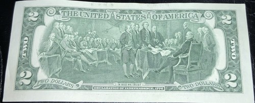 BIRTHDAY NOTE , 2017A, $2 BILL, K01944104, January 4, Or October, 1944, UNCIRC! - Picture 4 of 4