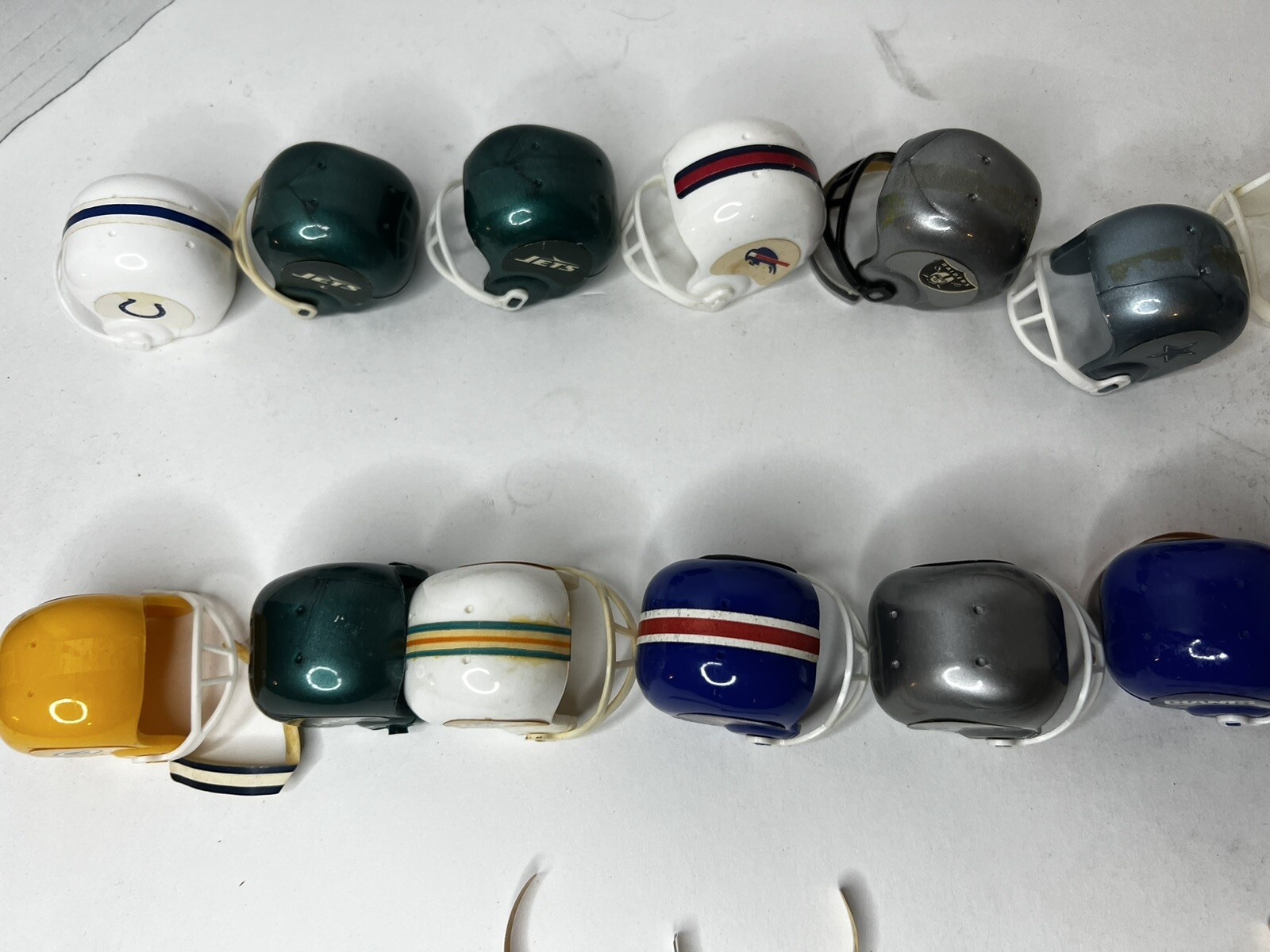 Vintage NFL Gumball Machine Mini Football Helmets Lot of 18 eBay