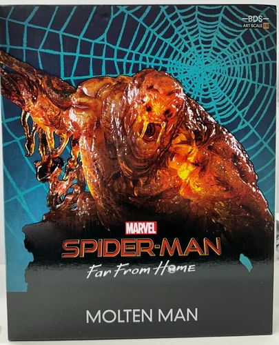Iron Studios MOLTEN MAN Spider-Man: Far From Home - 1/10 scale statue NEW SEALED