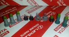 GENUINE OEM COOLER CONTROL CONSOLE BULBS (SET OF 10)  For TOYOTA