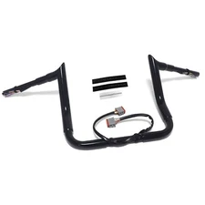 16" Prewired Pre-drilled 1.5" HandleBar For 96-06 FLHX (Street Glide) 96-06 FLTR