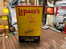 VTG Made in USA Mid Century LePage Sizing Glue NIB A-1 Ground