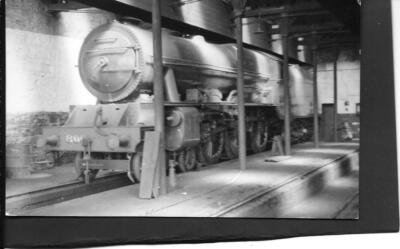 THURLES LOKSCHUPPEN - CIE B1a KLASSE 4-6-0 NR. 800 - VINTAGE BILD - # REF L43