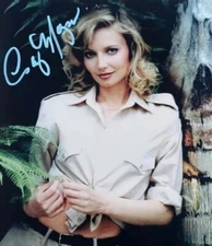 Sexy Actress CINDY MORGAN Signed Photo - CADDYSHACK - TRON - BRING EM BACK ALIVE