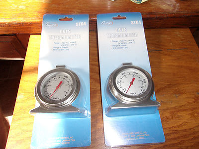LOT OF 2 Supco ST04 Oven Test Thermometers (DOT2) BRAND NEW IN PACKAGE