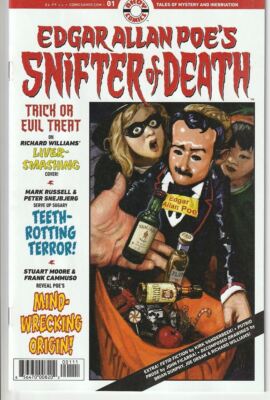 EDGAR ALLAN POE SNIFTER OF DEATH #1 (OF 6) (AHOY  2021) ''NEW UNREAD''