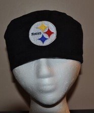 Men's NFL Pittsburgh Steelers Embroidered Scrub Cap/Hat - One Size Fits Most