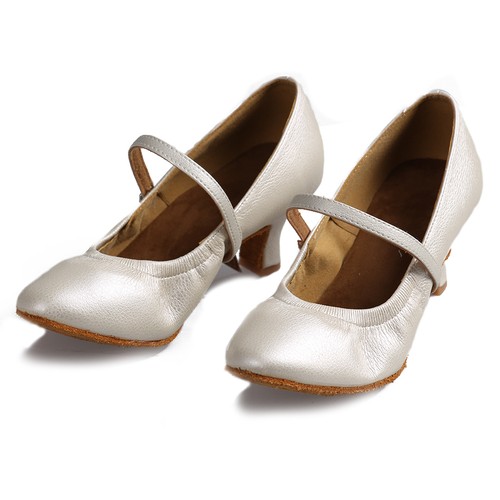 ballroom latin dance shoes for Women 5/7CM heeled modern tango salsa Suede shoes - Picture 2 of 11