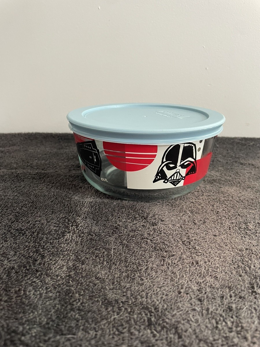 Limited Edition Pyrex Star Wars Glass Food Storage Bowl & Lid~NEW