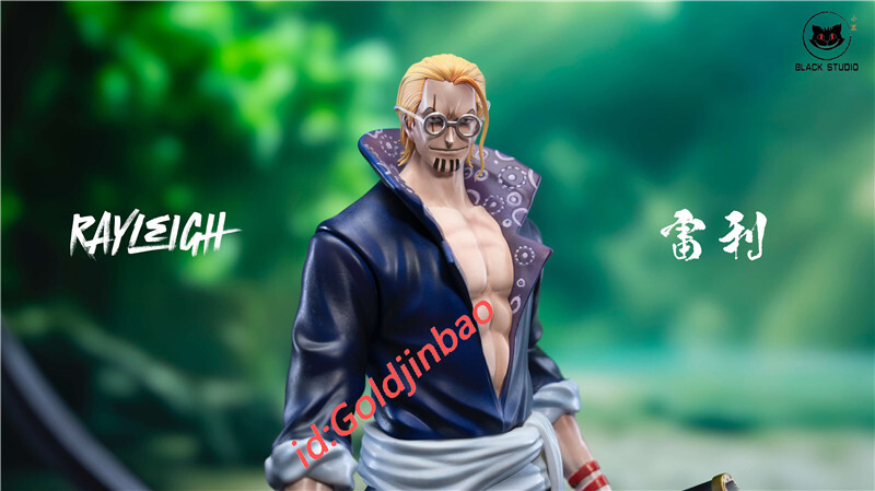 B Studio One Piece Silvers Rayleigh Resin Statue Pre-order