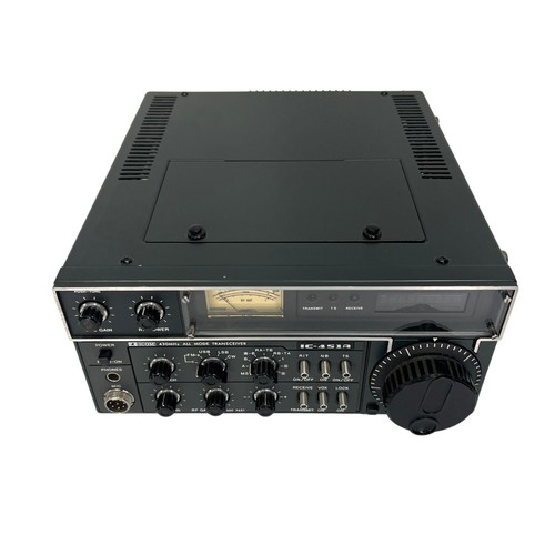 Vtg Icom IC-451A 430MHz All Mode Amateur Ham Radio Transceiver w Mic Box Manual - Zdjęcie 12 z 22