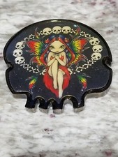 New Unactivated Geocoin - Rainbow of Bones Fairy Jasmine Becket-Griffith