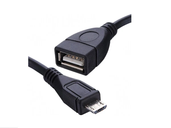 CAVO OTG CABLE USB A MICRO USB FEMMINA COMPATIBILE CON TABLET ANDROIg - Immagine 3 di 4
