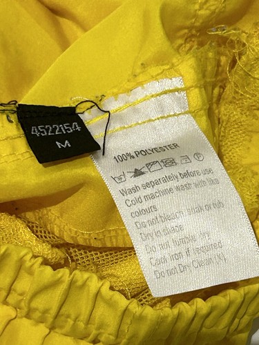 Mens Angry Minds An Indicative State Of Mind Yellow Shorts Size Medium - Picture 8 of 8