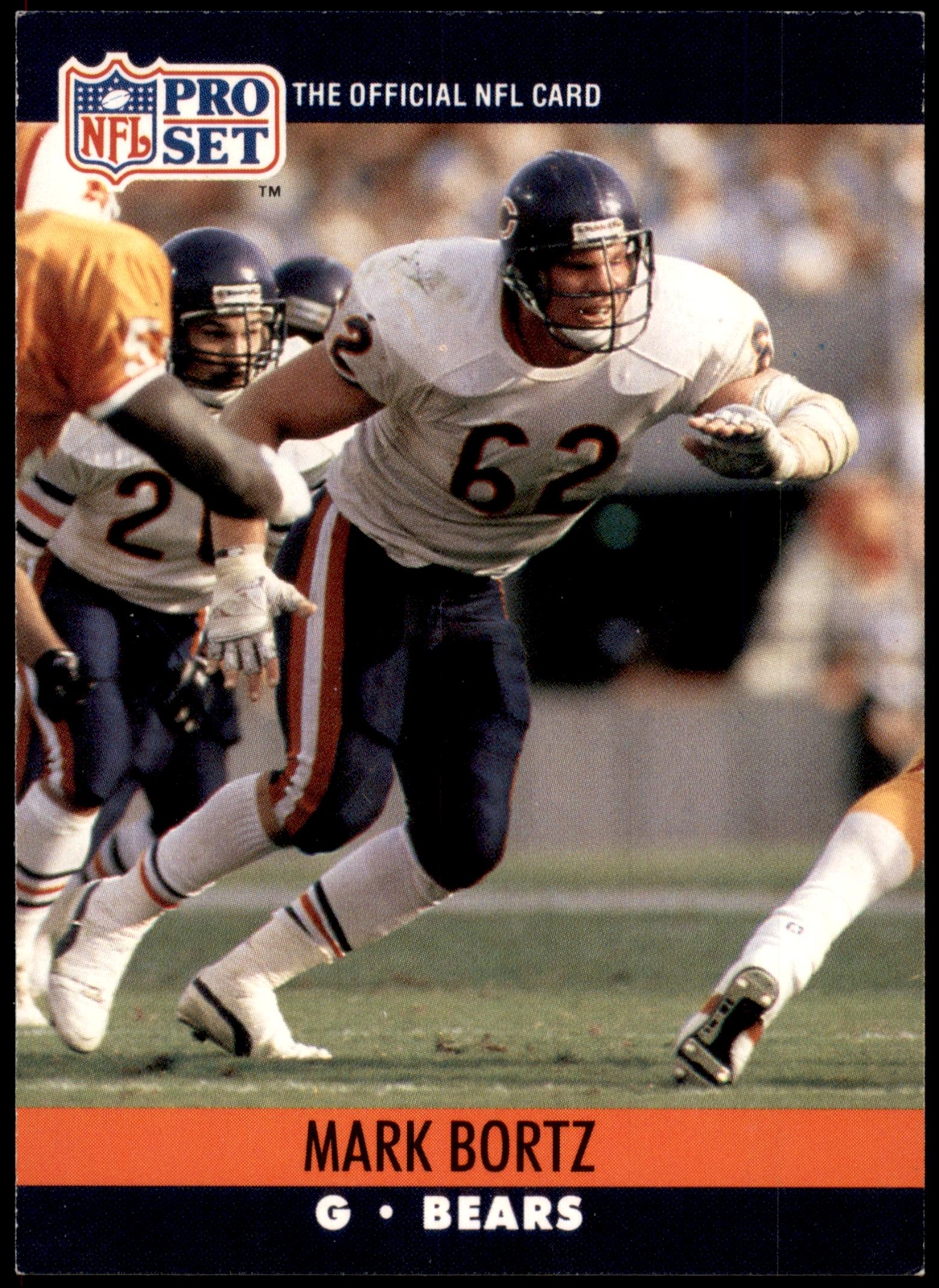 Mark Bortz #447 1990 Pro Set