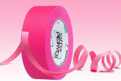 Gaffer Power Pink Fluorescent Gaffer Tape - 2 inch x 30 yards - MADE IN THE USA - Picture 3 of 4