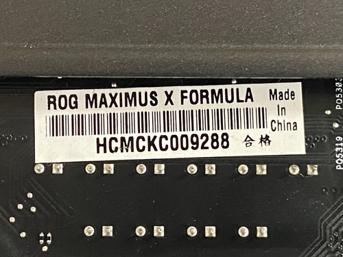 ASUS ROG MAXIMUS X FORMULA LGA 1151 DDR4 Motherboard Bundle | B930 - Bild 4 von 12