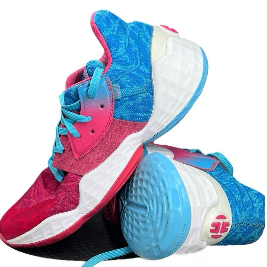 シューズ(男性用) adidas HARDEN vol.4 candy paint Adidas James Harden Vol. 4 Candy Paint Men Size 12 Cyan/Pink