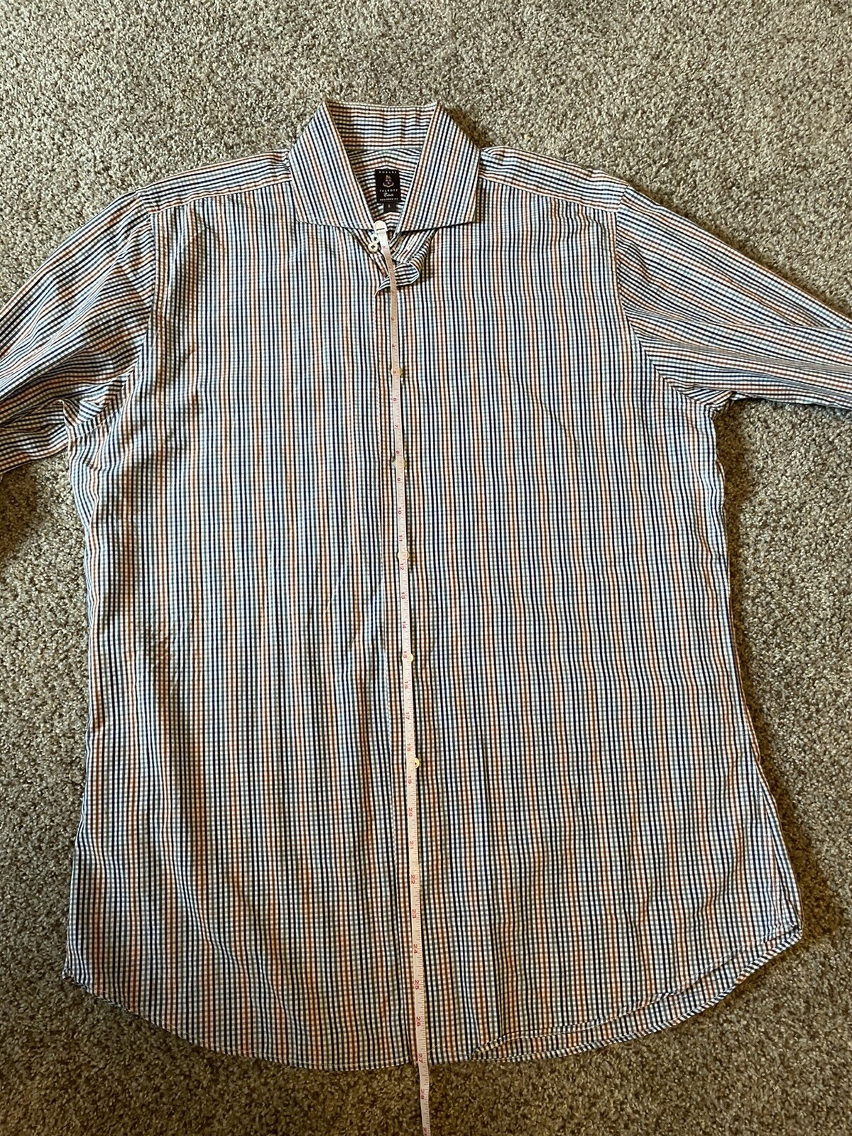 Robert Talbott ESTATE Cotton Button Down Size Men… - image 6