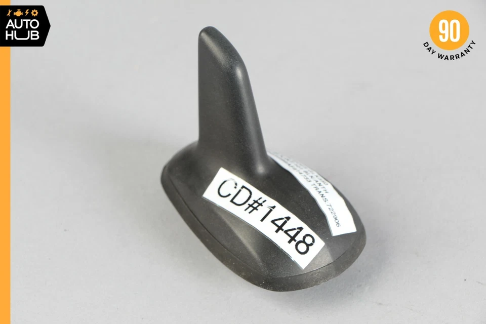 Antena de rádio 10-15 Mercedes X204 GLK350 C250 cupê barbatana de tubarão preta fabricante de equipamento original - Imagem 2 de 4