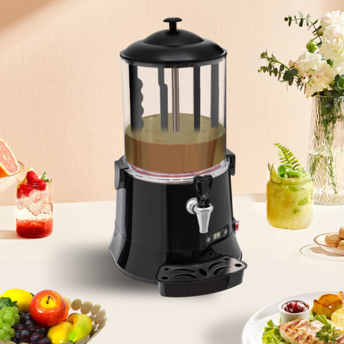 10L Commercial Hot Chocolate Machine Maker Hot Beverage Chocolate Coffee Warmer