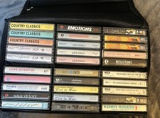 Cassette Lot Of 29 70  s Easy Listening , Love Songs , Club Published Titles