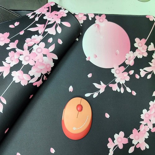 Cute Mouse Pad Mat Non-Slip High-Quality Rubber Pink Large Size Gaming Coding - Picture 4 of 16