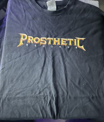 Prosthetic Records Shirt Megadeth Font Size XL